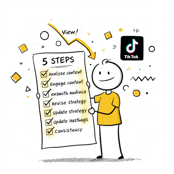 Cứu Kênh Khi TikTok Bị Giảm View Với 5 Bước Đơn Giản